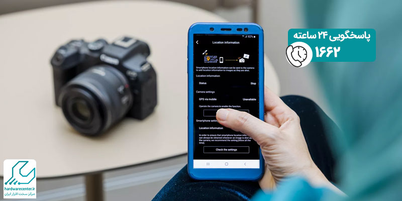 اتصال دوربین کانن به گوشی
