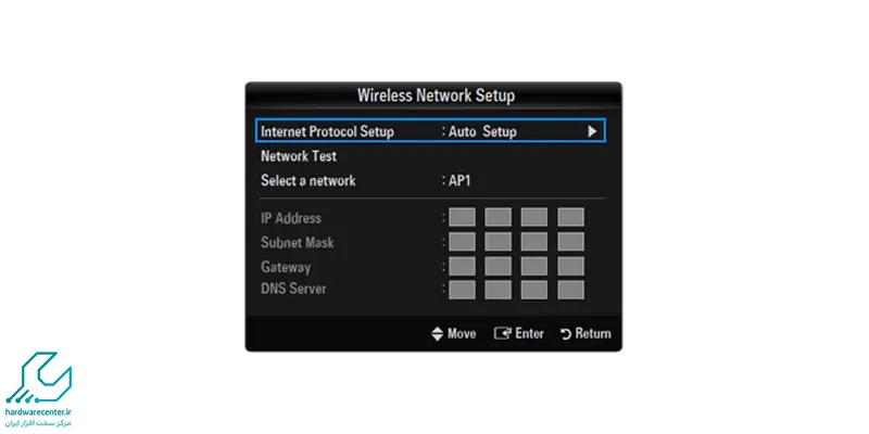 اتصال تلویزیون توشیبا به اینترنت از طریق Wireless